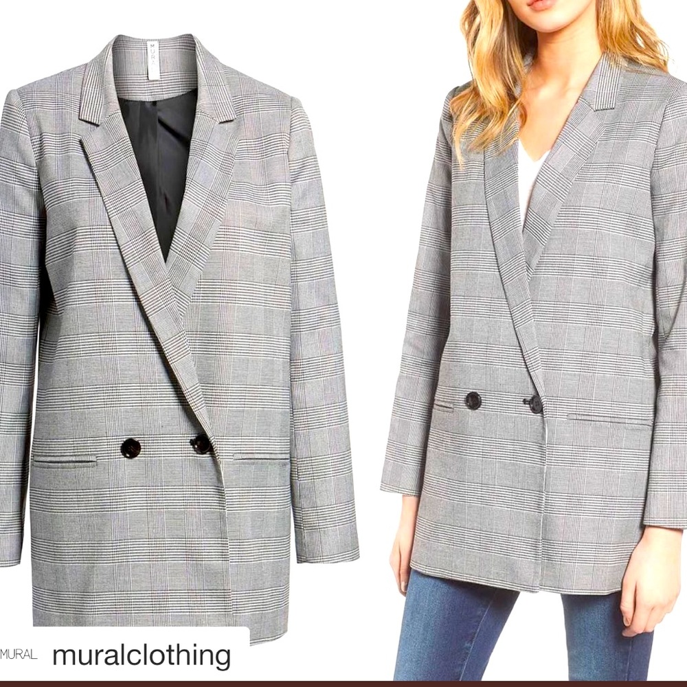 Mural Oversized Blazer